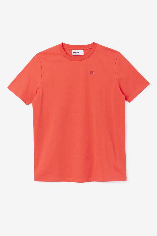 Fila Doran Orange T-Shirt Womens - NZ 89467-XELY